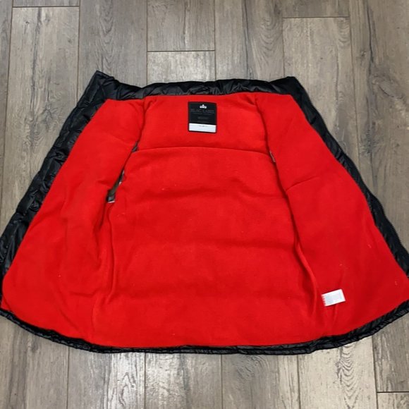 Blac Label Youth Black/Gray Camo Puffer Vest - Picture 3 of 6